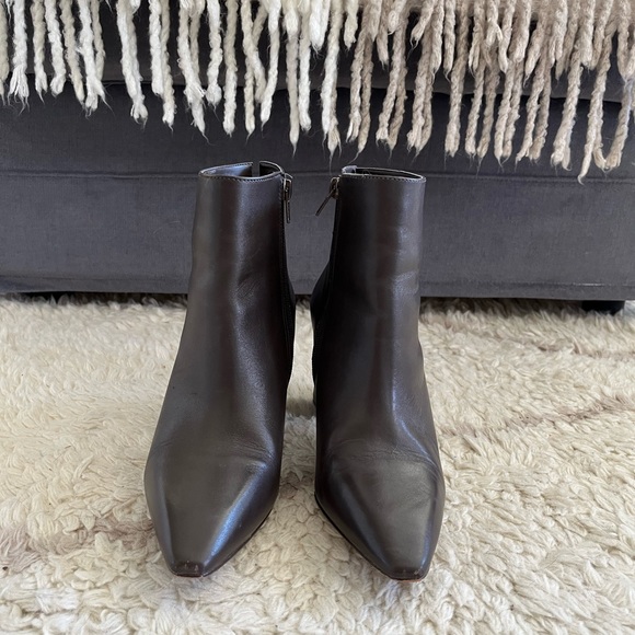 Vince Camuto Leather Ankle Boots - Picture 5 of 7